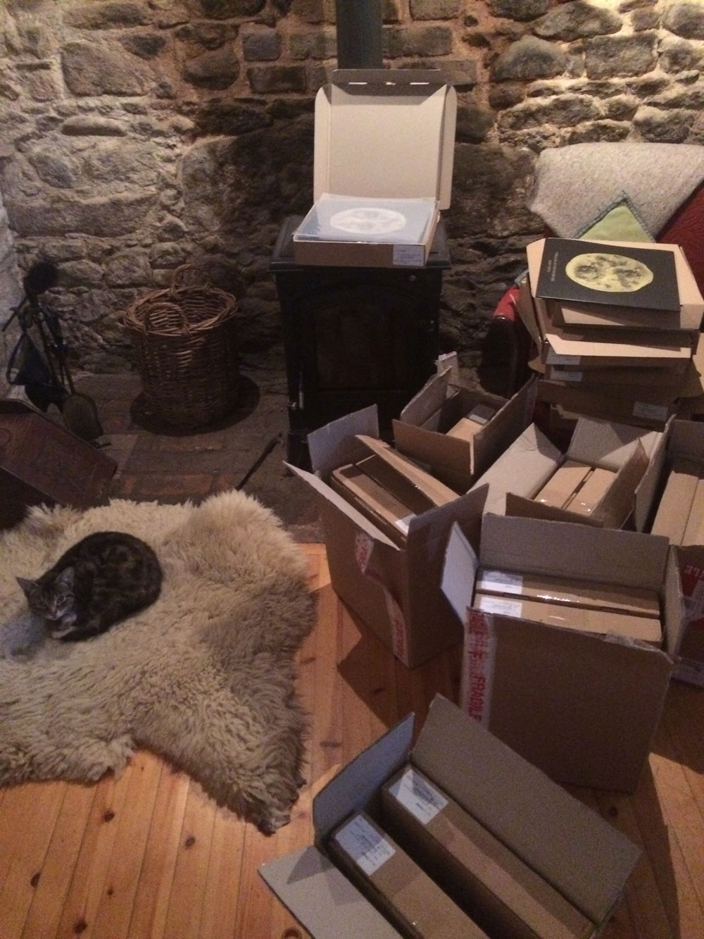 A big box in the post!
