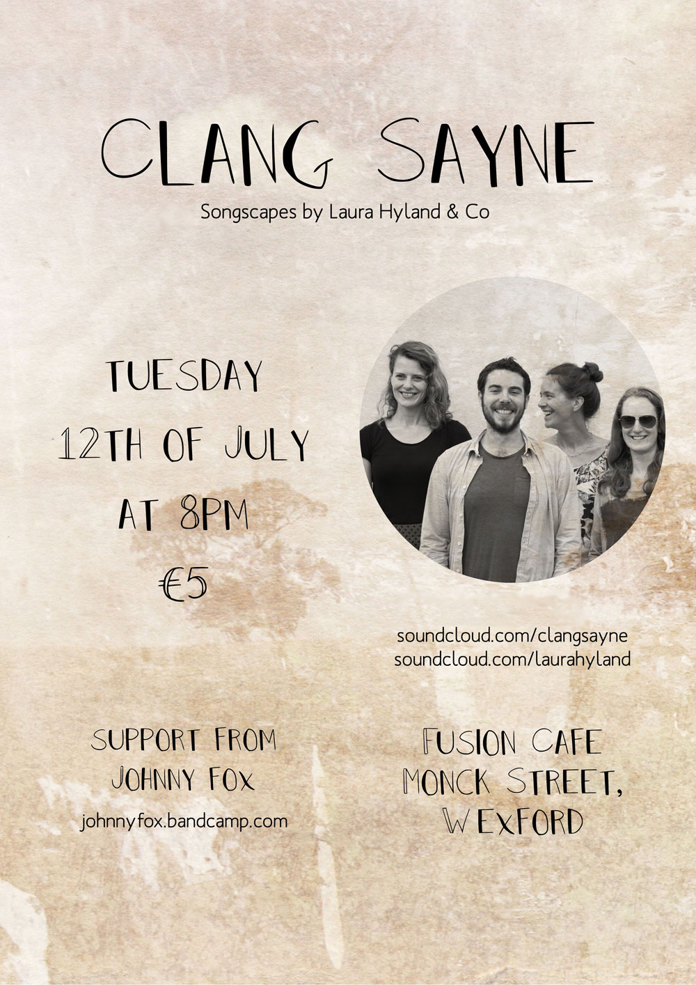Debut performance in Wexford's Fusion Cafe